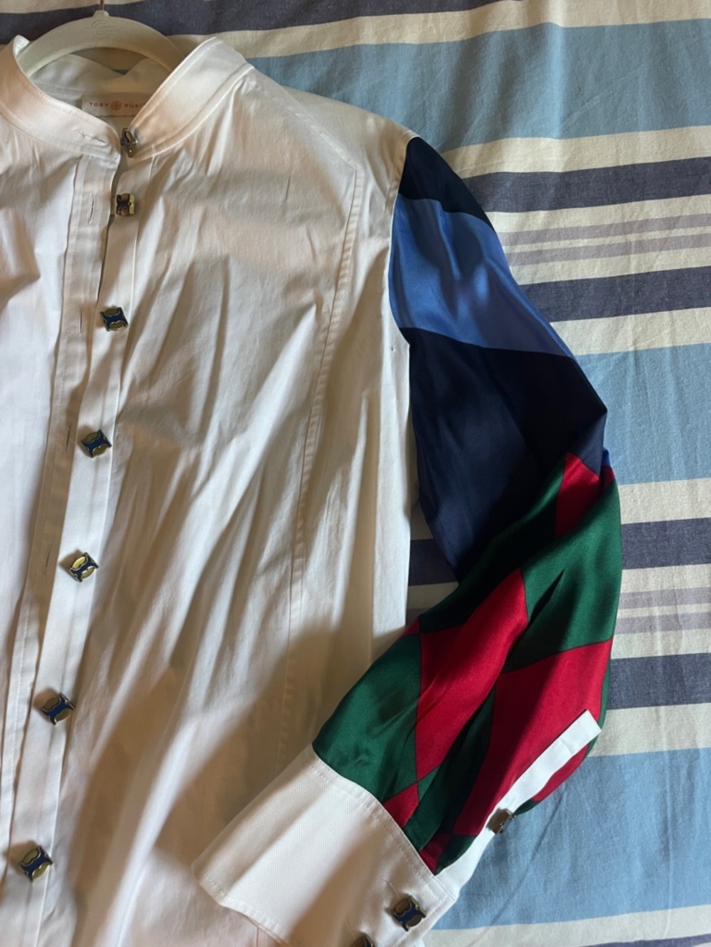 Tory Burch button down blouse - Picture 4 of 4